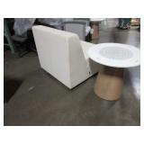 TURNSTONE CAMPFIRE CHAIR WITH STEELCASE PAPER TABLE