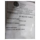 STEELCASE SKATE TABLES