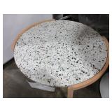 STONE TOP COFFEE TABLE