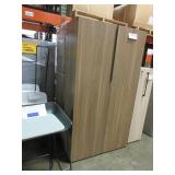 STEELCASE 2 DOOR STORAGE CABINET
