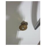 STEELCASE WHITE METAL PERSONAL LOCKER WITH KEY