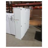 STEELCASE WHITE METAL PERSONAL LOCKERS