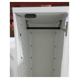 STEELCASE WHITE METAL PERSONAL LOCKERS