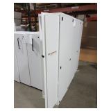 STEELCASE WHITE METAL PERSONAL LOCKERS