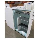 STEELCASE WHITE LAMINATE PERSONAL LOCKERS