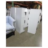 STEELCASE WHITE METAL LOCKERS