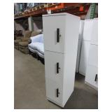 STEELCASE WHITE METAL LOCKERS