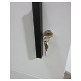 STEELCASE WHITE METAL LOCKERS