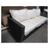 SOURCE LUCIA WICKER OUTDOOR SOFA  -  NEW