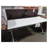 STEELCASE FLIP TOP NESTING TABLES