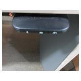 LARGE, WHITEWASH, STEELCASE, HEIGHT ADJUSTABLE DESK
