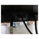 LARGE, WHITEWASH, STEELCASE, HEIGHT ADJUSTABLE DESK