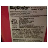 Rug Doctor portable spot cleaner...