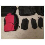 Assortment of travel bags...