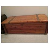 Cedar chest 48" x 20" x 17"...