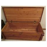 Cedar chest 48" x 20" x 17"...