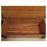 Cedar chest 48" x 20" x 17"...