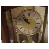 2 Bulova clocks and storage boxes...