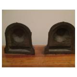 Cast iron bookends...