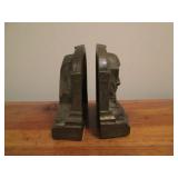 Cast iron bookends...