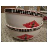 Coca Cola bowls, mugs and candy jar...