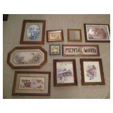 Variety of wall art...