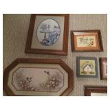 Variety of wall art...