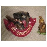 Wall art No Smoking is 16" x 4" x 1...