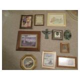 Wall art some religious themed...