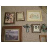 Wall art some religious themed...