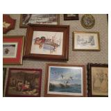 Large lot of wall art...