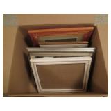 Assortment of picture frames...