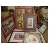 Lot of larger wall art 17 pictures...