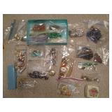 Costume jewelry and boxes...