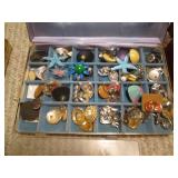 Costume jewelry and boxes...