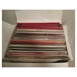 Box of vintage Christmas LPs...