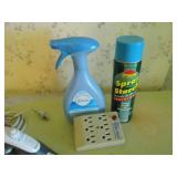 ironing board w/iron...