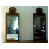 vintage genuine mirrors x2...