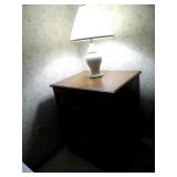 end table & lamp...