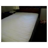 wooden headboard & frame size queen...