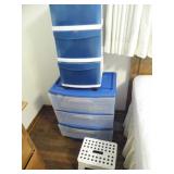 3-bin drawers x2 large and small...