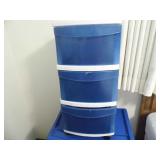 3-bin drawers x2 large and small...