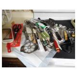 variety kitchen items includes spat...