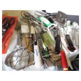 variety kitchen items includes spat...