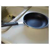 2 pots one w/cover plus 2 small fry...