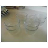 8 pyrex dessert bowls...