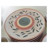 Gibson dish set includes 4 ea big p...