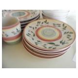 Gibson dish set includes 4 ea big p...