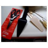 misc kitchen items includes straine...