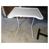 black chair cushion, white vintage ...